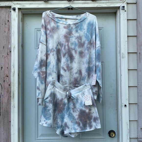 Free People Kelly Washed Set - Ocean - Picture 7 of 15